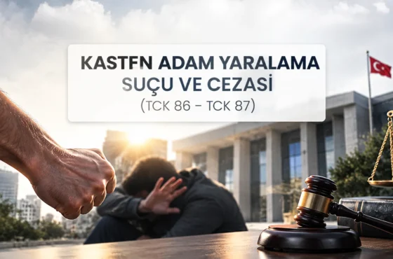 Kasten Adam Yaralama Suçu ve Cezası (TCK 86 – TCK 87)