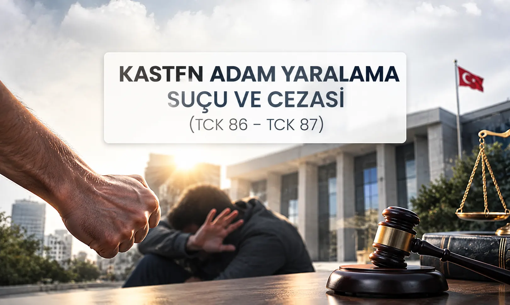 Kasten Adam Yaralama Suçu ve Cezası (TCK 86 – TCK 87)